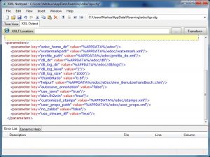 Einfaches Anpassen und Konfigurieren von eDocView durch Konfigurationsparameter im XML-Format.